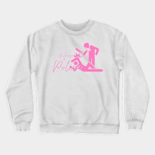 Defund The Police Pink Crewneck Sweatshirt